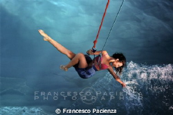 Playing with the sea. by Francesco Pacienza 